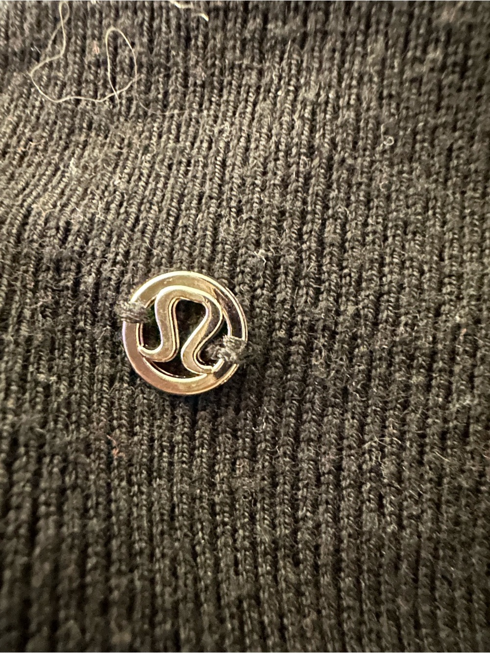 lululemon athletica Black Crewneck Women's cross open in the Back Sweater - Picture 3 of 4